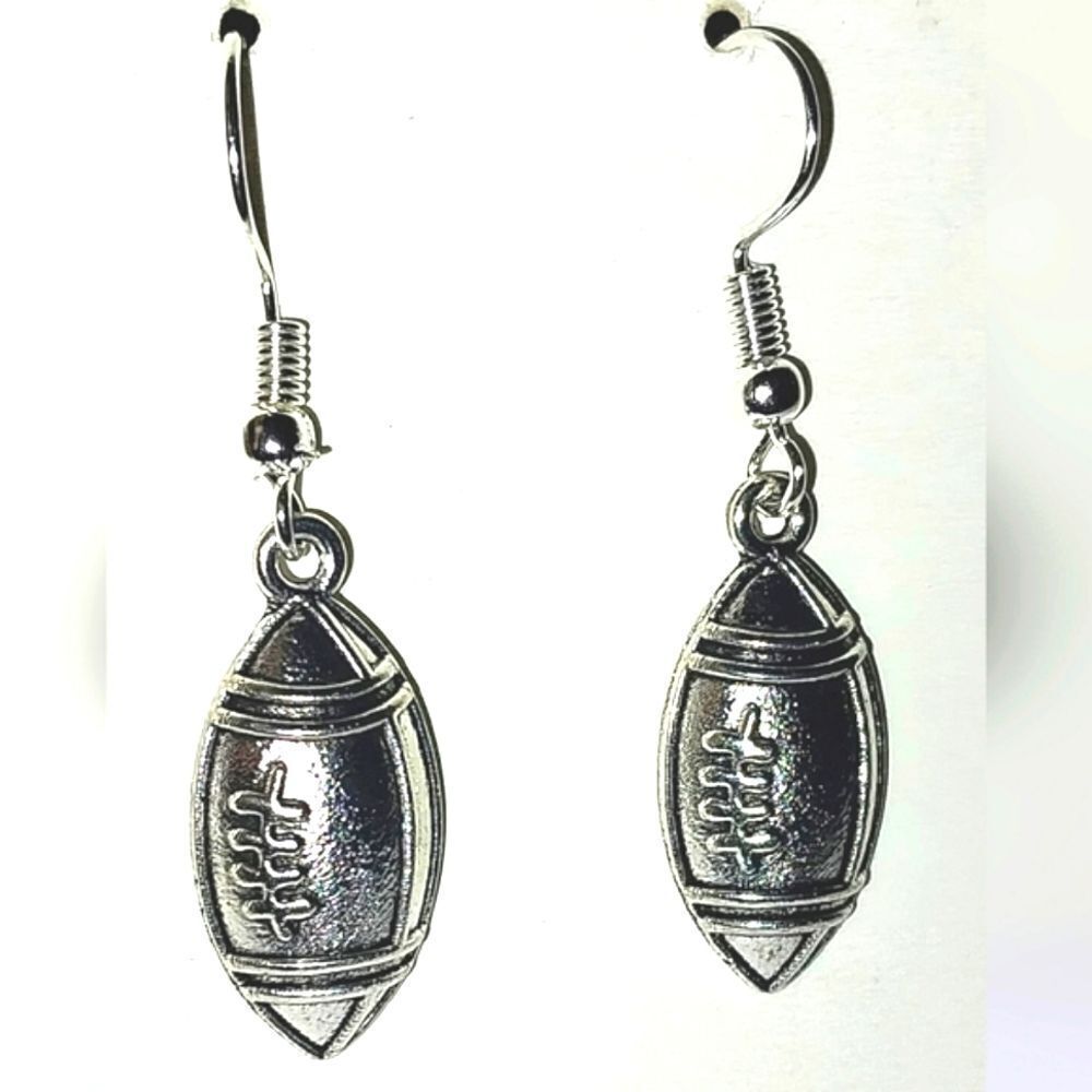 Super cute football sports earrings for women and kids